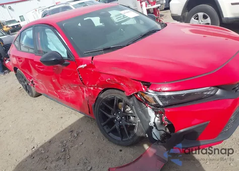 2023 Honda Civic Sport z USA, uszkodzony, nr VIN 19XFL2H81PE023862